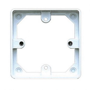 MK MKK2134WHI 20mm Deep Logic 1 Gang Plus Mounting Frame White color