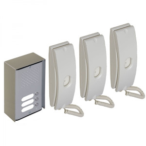 Easy Kit 1 Way Audio Door Entry Kit (5 Wire) Surface Mounted Panel