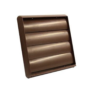 VERPLAS G500B Gravity Grille 5" External Ducting Air Vent with Round Spigot Brown