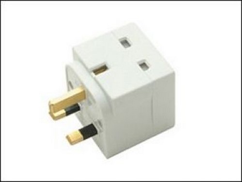 13 Amp 3 Way Fused Adaptor