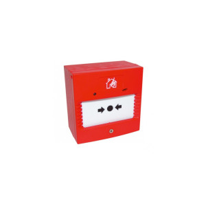 Fike 402-0006 High-Quality Waterproof Twin Flex Manual Call Point Red