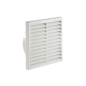 VERPLAS G525W Extractor Brown Wall Fan Fixed Grille Ventilation 5 Inch