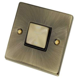 6A Triple Pole Fan Isol Satin Nickel R05.8990.BK