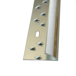 Fast-Pak FTSNS High Quality Carpet Trim Covers Single Nap Silver 30mm Wide