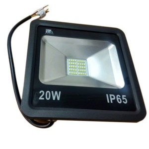 20w LED COB FLOOD LIGHT, COOL WHITE, BLACK BODY, IP65