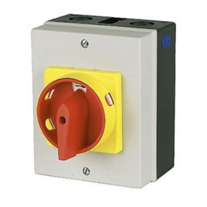 25A 4 Pole TP & N Rotary Isolator Switch IP65