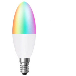 ENER-J SHA5287 Smart Wi-Fi RGB+W+WW 4.5W LED Candle E14 base