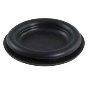 Termination Technology GRO32B/100 Durable 32mm Closed Blind PVC Rubber Grommets Quick Fit