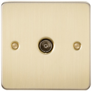 1G Tv Isolated Satin Nickel R05.823.W