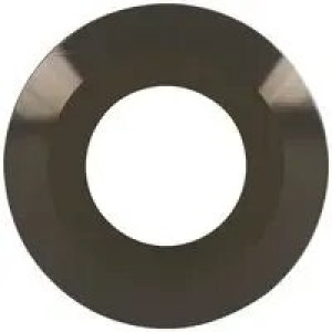 Megalux 401FBKN Standard Bezel Spotlight Hole Converter Steel Black Nickel
