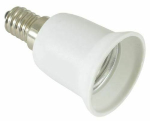 Lamp Socket Converter (E14 - E27)