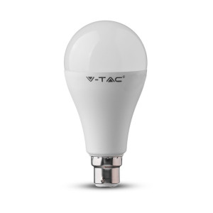 V-TAC VT855 15W Frosted A65 Plastic Bulb B22 Base With Samsung Chip - White 6400K (VT-281)