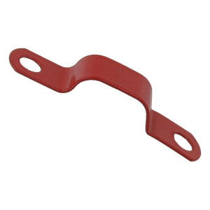 Termination Technology APS7R-50 7-8mm Pyro/Soft LSF Coated Cable Saddles Red (Pack of 50)