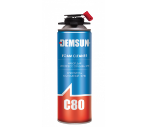 DEMSUN C80500 C80 Polyurethane Foam Cleaner and Remover Transparent 500ml