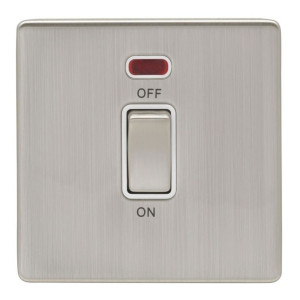 45A Dp Cooker Sw. Small Plate Satin Nickel T05.963.BK