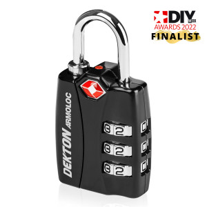 DEKTON 30mm TSA ACCEPTED COMBINATION PADLOCK