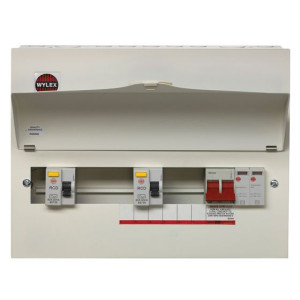 Wylex NMRS8SSLMHIS High Integrity Type 2 SPD Flexible Main Switch Board-8 Way