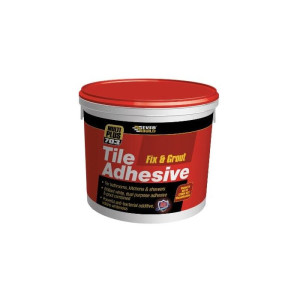 EVERBUILD FIX005 703 Fix and Grout Tile Adhesive White 750G