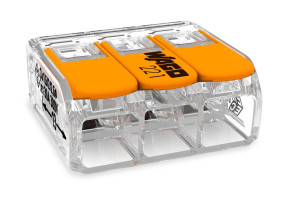 Wago 221-613 Compact 3 Lever Connector Terminal Block 6mm (Box of 30)
