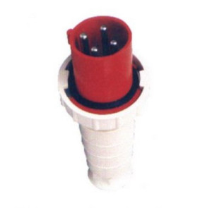 415V 32A Red 3 Pin + Earth Plug