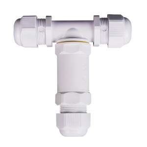 V-TAC VT5979 White Waterproof Terminal Block Cable Diameter 8-12mm IP68 (VT869)
