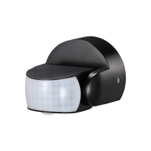 V-TAC VT6610 High Quality Modern Infrared Motion Sensor Black Body IP65