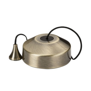 Knightsbridge 8300AB 10AX 2-Way Pull Cord Switch - Antique Brass