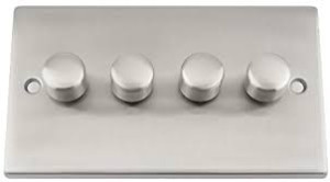 4G 2W Dimmer 400W Satin Nickel T05.974/400