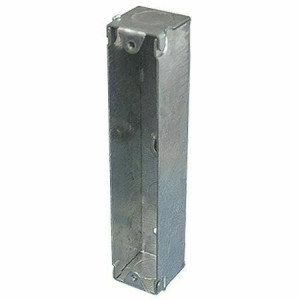 TAB 2 Gang 25mm Deep Architrave Metal Wall Back Box