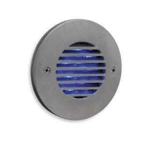 Firstlight Wall & Step Light Blue LED Satin Steel 5649SS