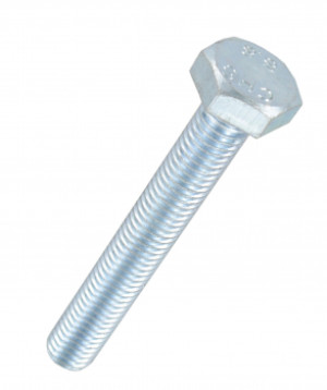 Deligo ISS650 Bright Zinc Plated Finish Hex Setscrews M6 X 50mm 200PC