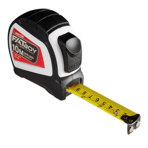 DEKTON DT55180 Fatboy Magnetic Tape Measure Autolock 10m X 25mm