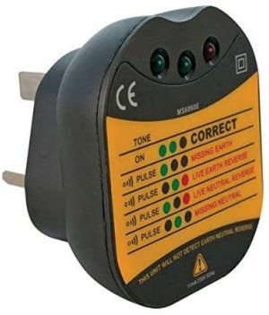 MARTPROF Professional Ring Mains Socket Tester Plug Audible Notify