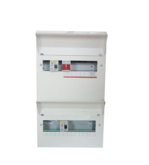 Wylex NMDRS36SSLHI 36 Way High Integrity Duplex 2 XRCDS, 1x 100a Main Switch-36 Way