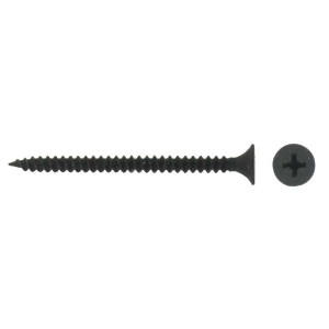 Deligo HD3560 Phillips Bugle Head Course M3.5 X 60mm Single Thread Drywall Screw - Black