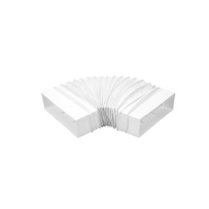 VERPLAS FDFB100 System 100 Rectangular Ducting Flexible Bend 110mm x 54mm