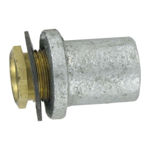 DELIGO SFCOU20G High Quality Metal Galvanized Flanged Coupler Conduit 20mm