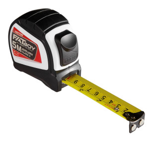 DEKTON DT55170 Fatboy Magnetic Tape Measure Autolock 5m X 25mm