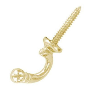 Fastpak Ballend Curtain Tiebacks Brassed, VP2229