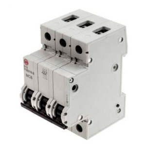 Wylex PSB310-B MCB Triple Pole Type B Miniature Circuit Breakers - 10A