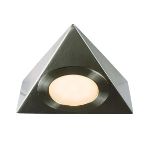 Saxby SAX90127 2.5W Nyx CCT Under Cabinet Light Brushed Chrome 125mm - Colour Changing 3000K-4000K