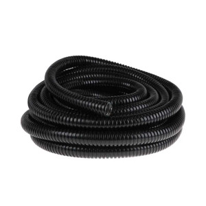 Deligo GP2510 PVC Coated Galvanized Steel Black Flexible Conduit 25mm x 10m