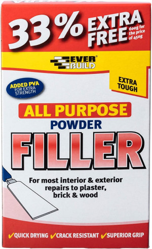 Everbuild EVBFILL450 450 g All Purpose Powder Filler