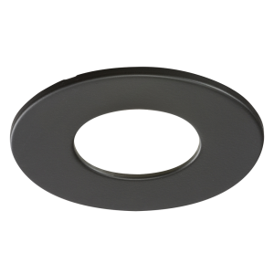 Megalux 401FMTB Standard Bezel Spotlight Hole Converter Steel Matt Black