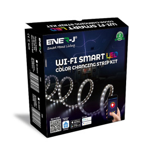 ENER-J SHA5212 High Quality Smart Wifi RGB Led Strip Plug And Tape Kit 5m