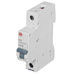 Wylex 10A MCBs Type B Single Pole Miniature Circuit Breaker-10A