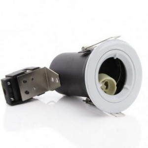 GU10 Fire Rated Down Light Fixed White