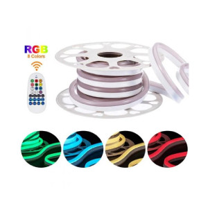 ENER-J SHA5297 High Quality Smart Wifi Led Neon Flex Rgb Kit Ip65 3 Meters