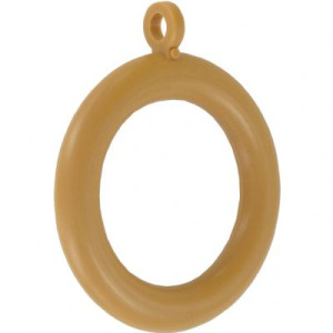 Fastpak Curtain Pole Rings 56mm Natural, VP6852