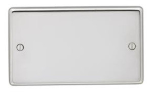 Double Blank Polished Chrome R02.832